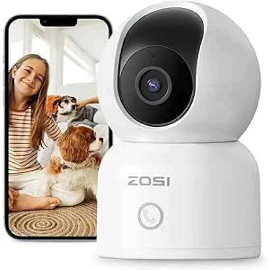 Zosi 2.0 Mp Indoor Security Camera - White